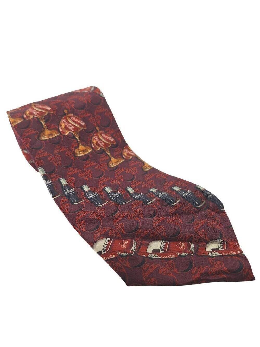 Coca Cola Bottle Car Desk Lamp Soda Novelty Necktie